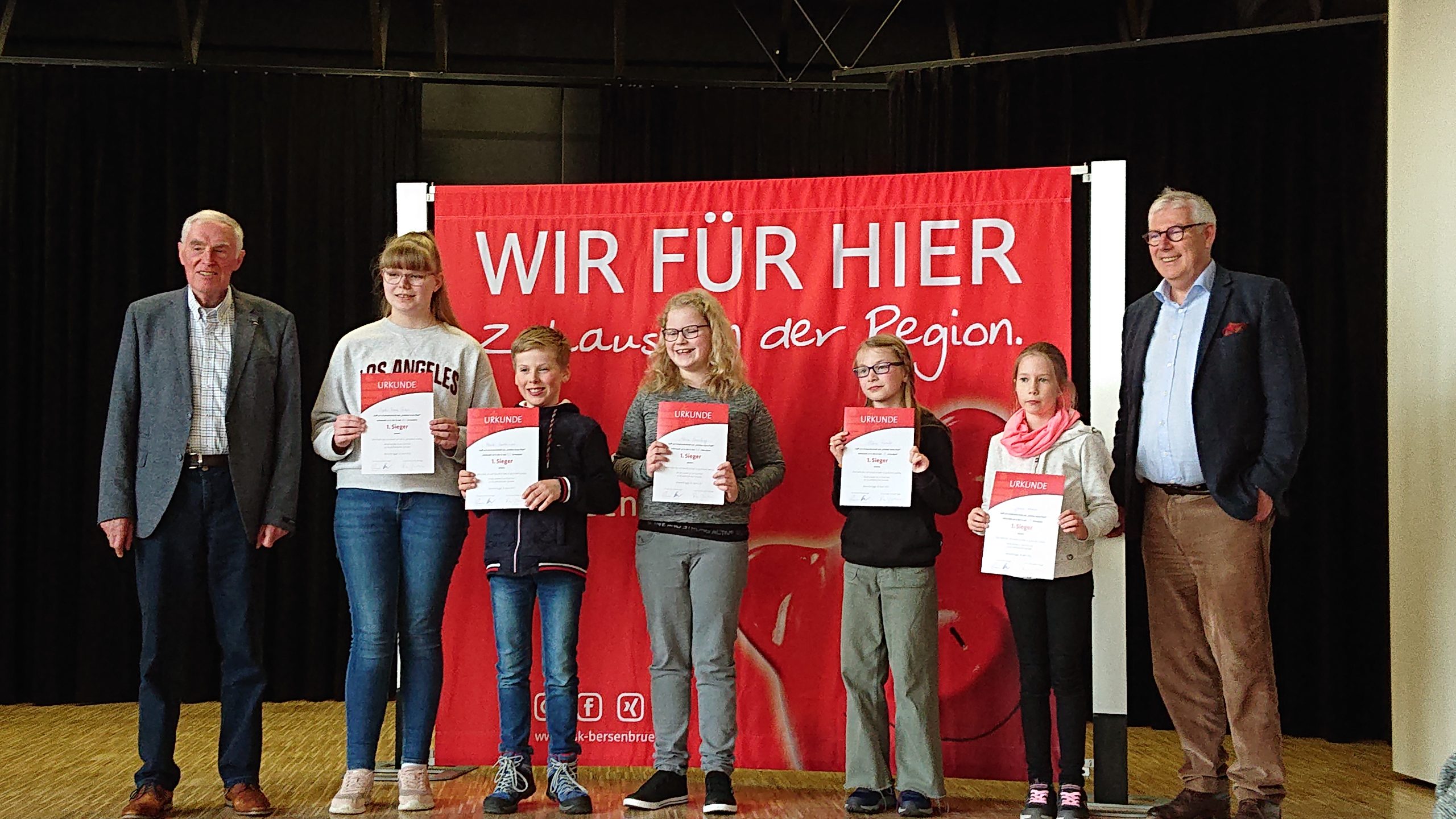  Plattdütske Vörleeswettbewerb: Twee Deelnehmers ut de Oberschool am Sunnebarg